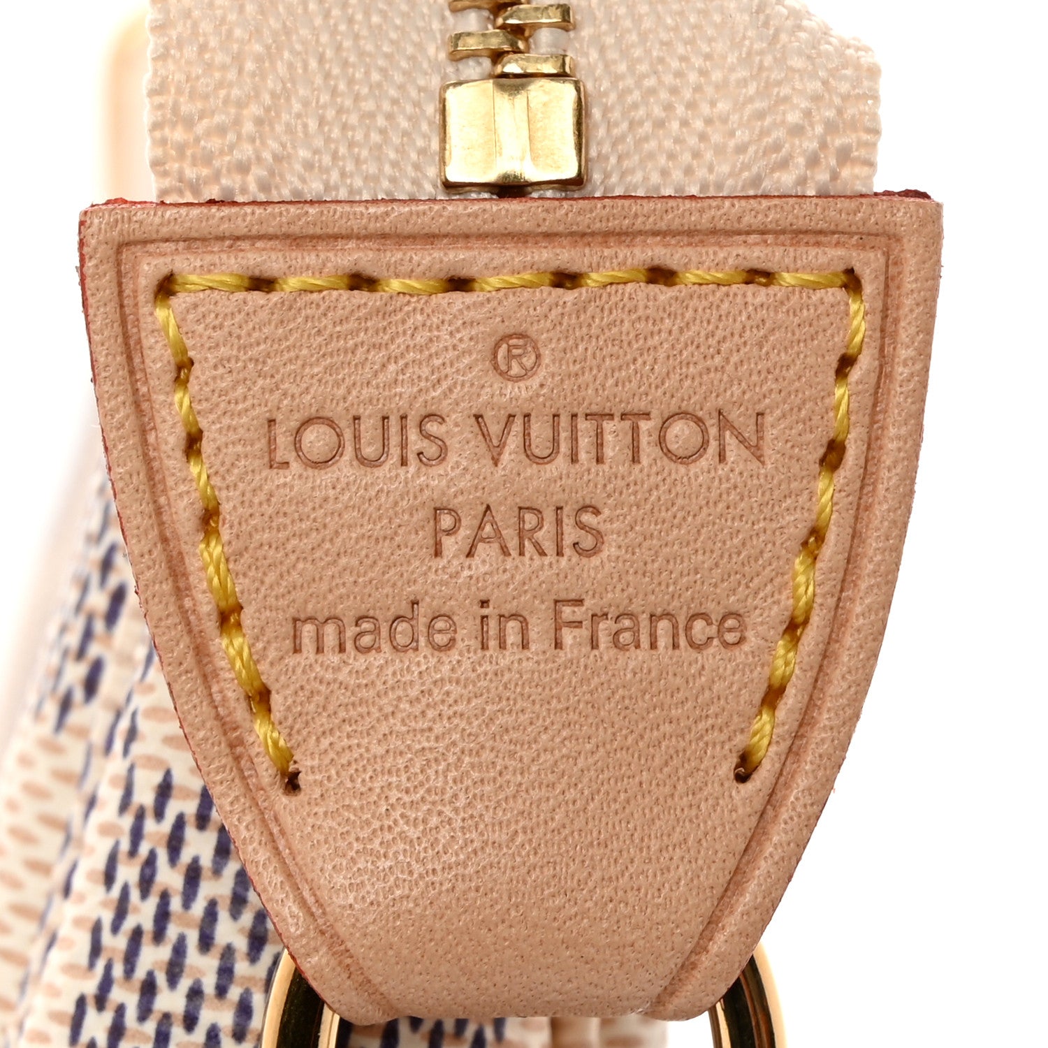 Louis Vuitton Damier Azur Mini Pochette Accessories 6 of 7