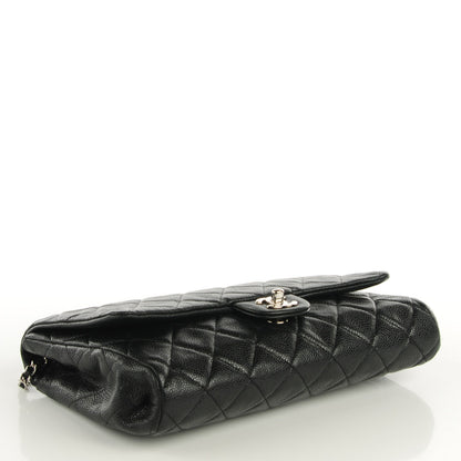 Chanel Caviar Quilted Clutch With Chain Flap Black 4 of 8