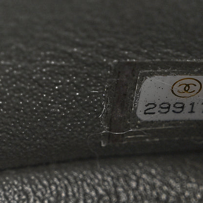 Chanel Lambskin Quilted Mini Rectangular Flap Dark Grey 7 of 11