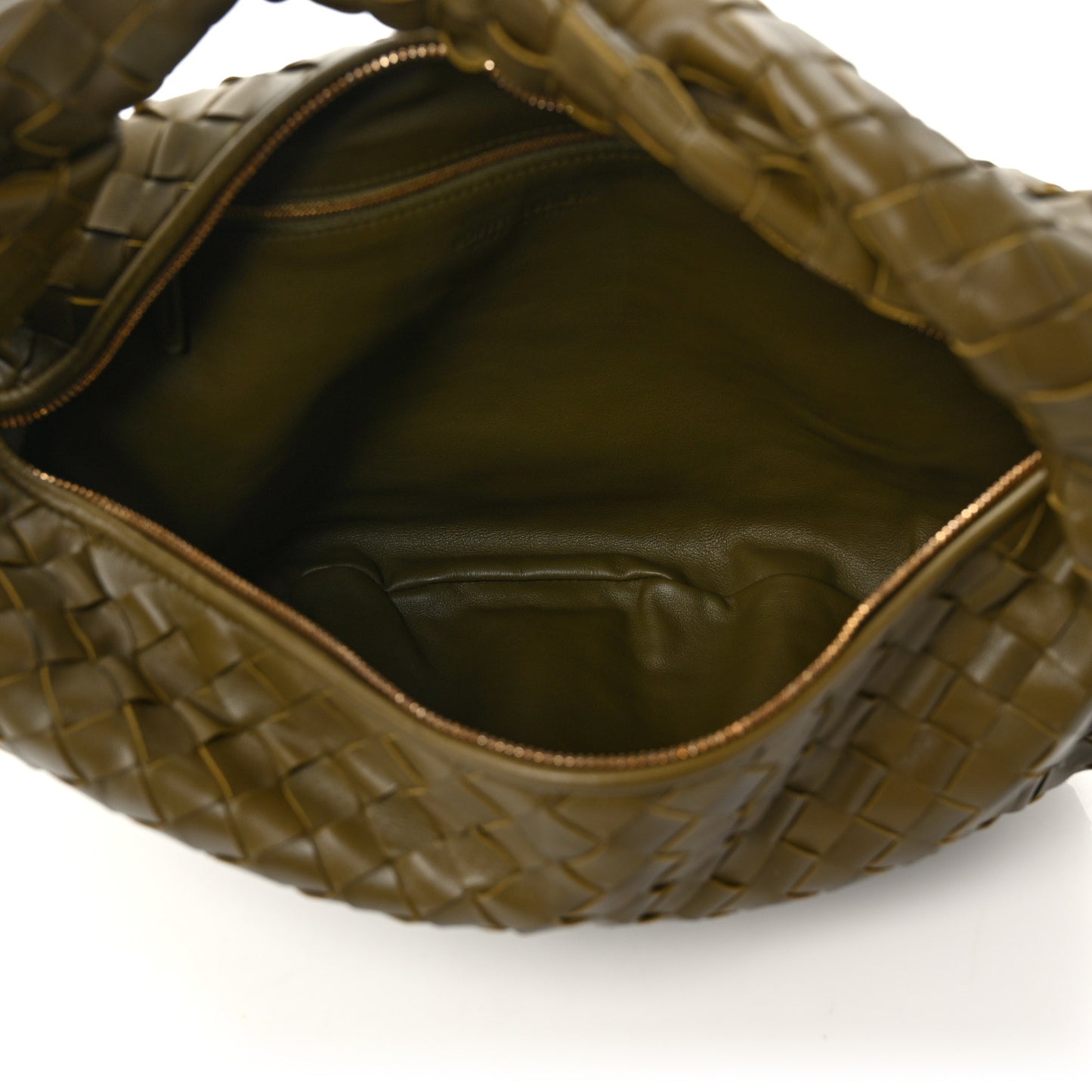 Nappa Intrecciato Small Jodie Mud