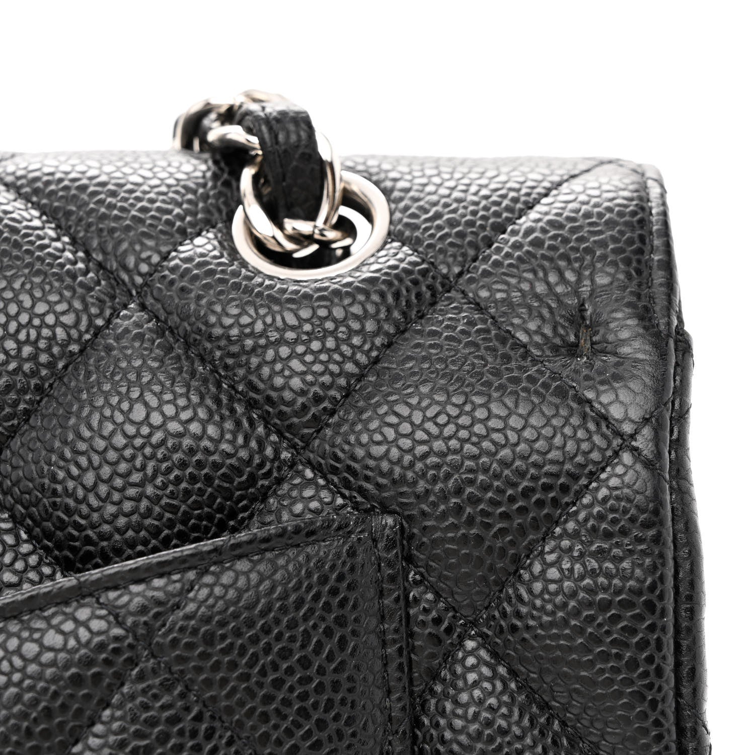 Chanel Caviar Quilted Maxi Single Flap Black 11 of 15