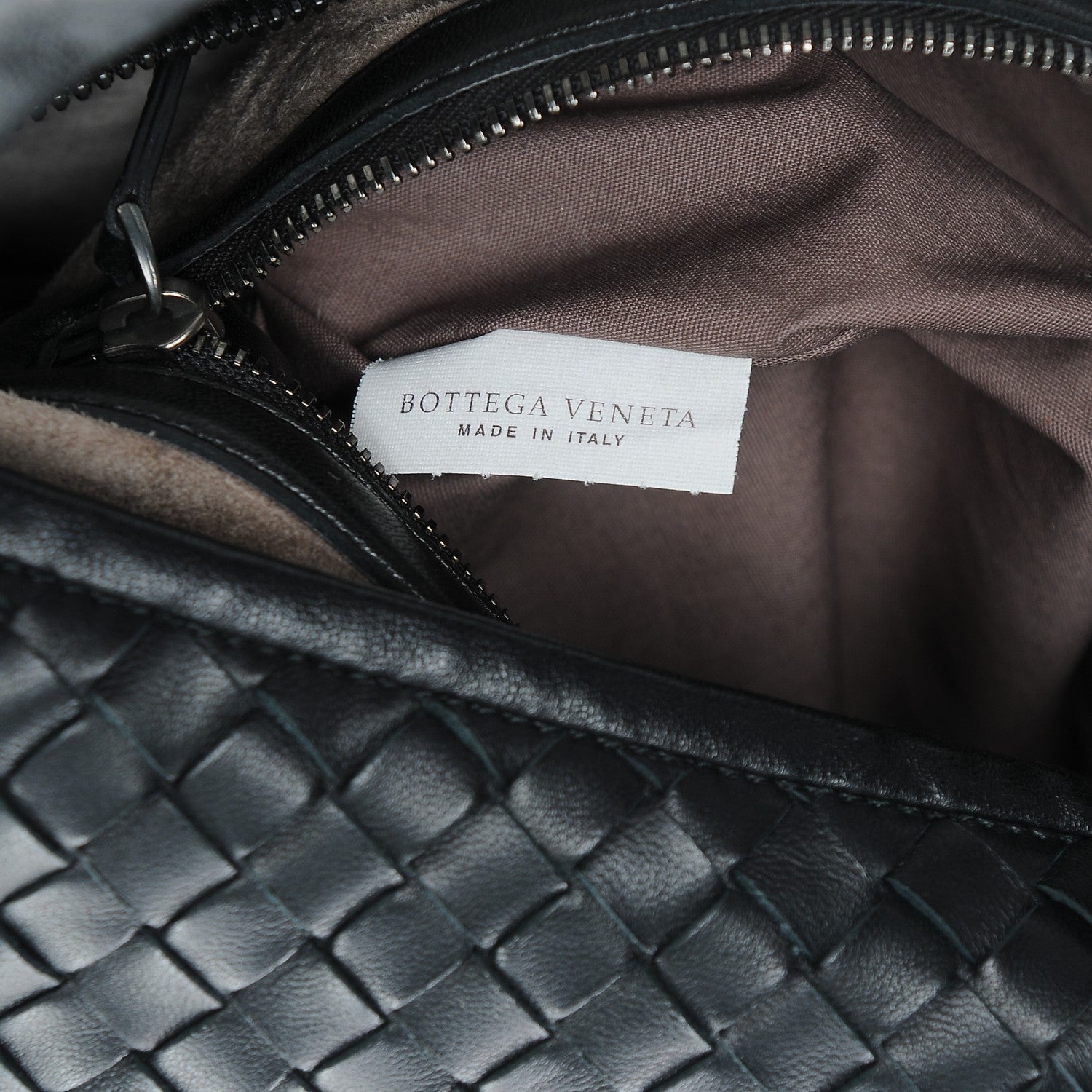 Bottega Veneta Nappa Intrecciato Large Belly Veneta Hobo Nero Black 8 of 8