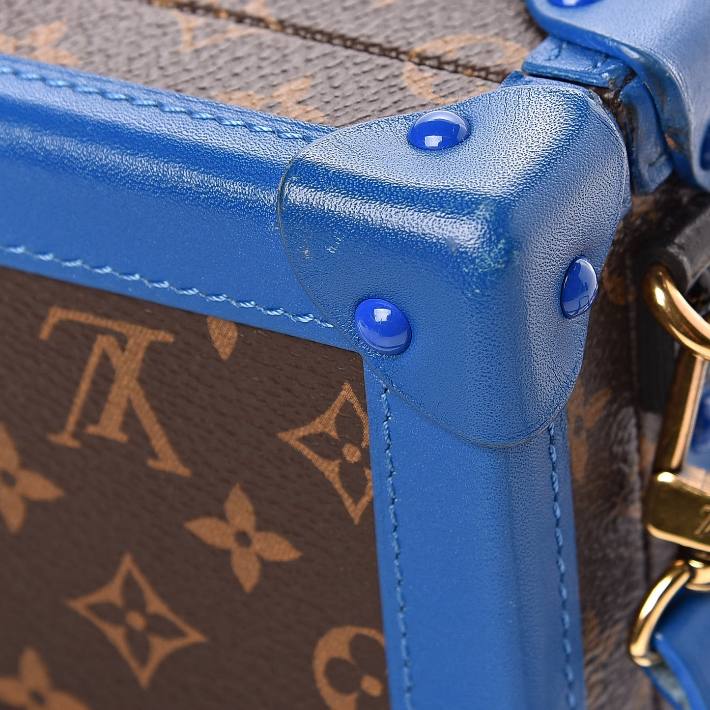 Monogram Petite Malle Blue Royal