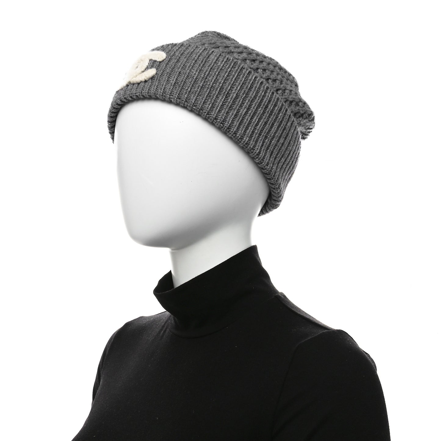 Cashmere CC Beanie Hat Grey