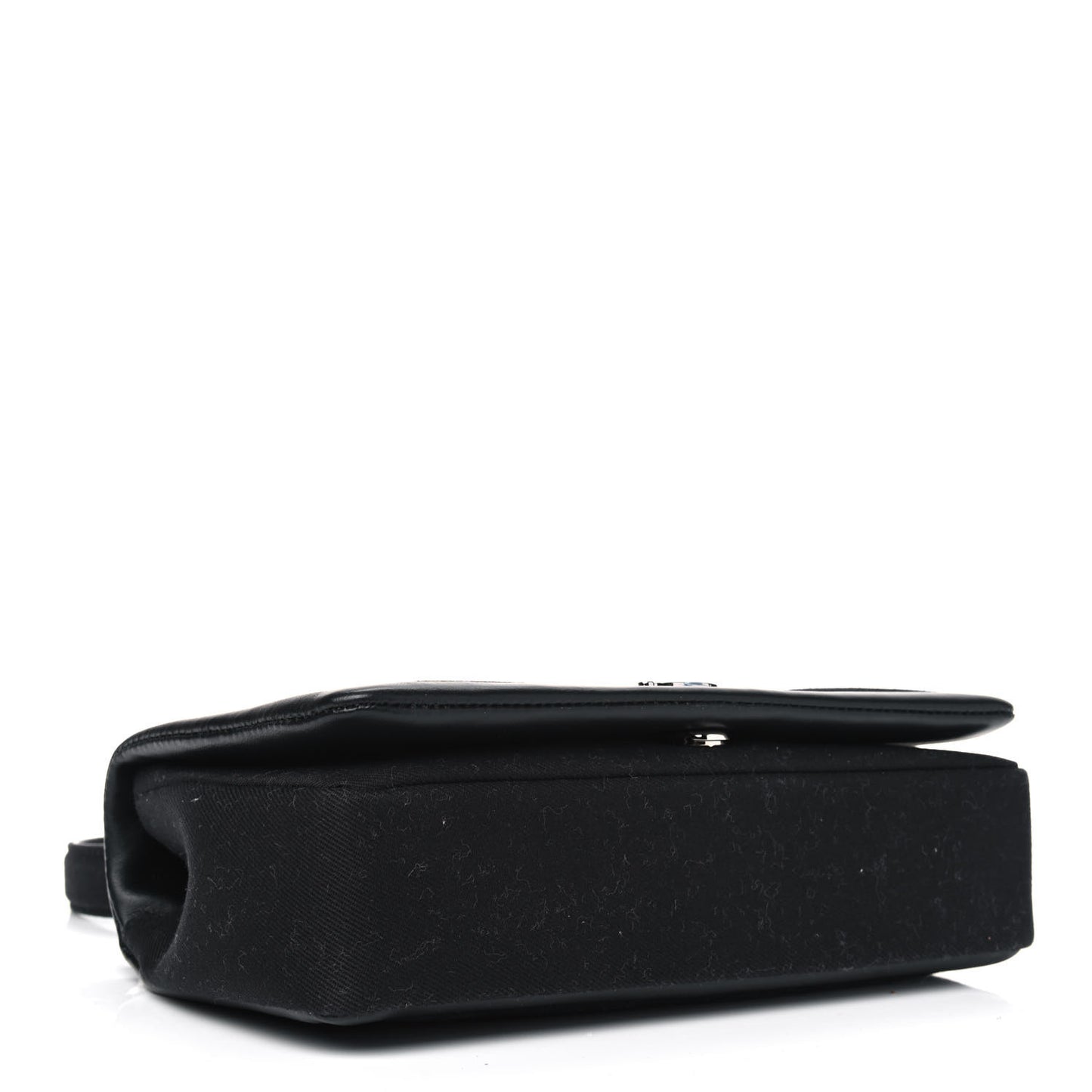 Canvas Printed Small Love Lola Bag Black