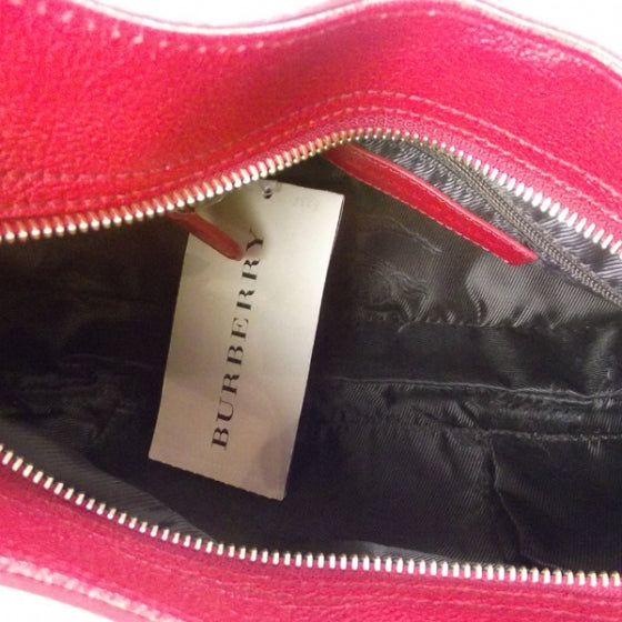 Leather Hernville Small Hobo Red