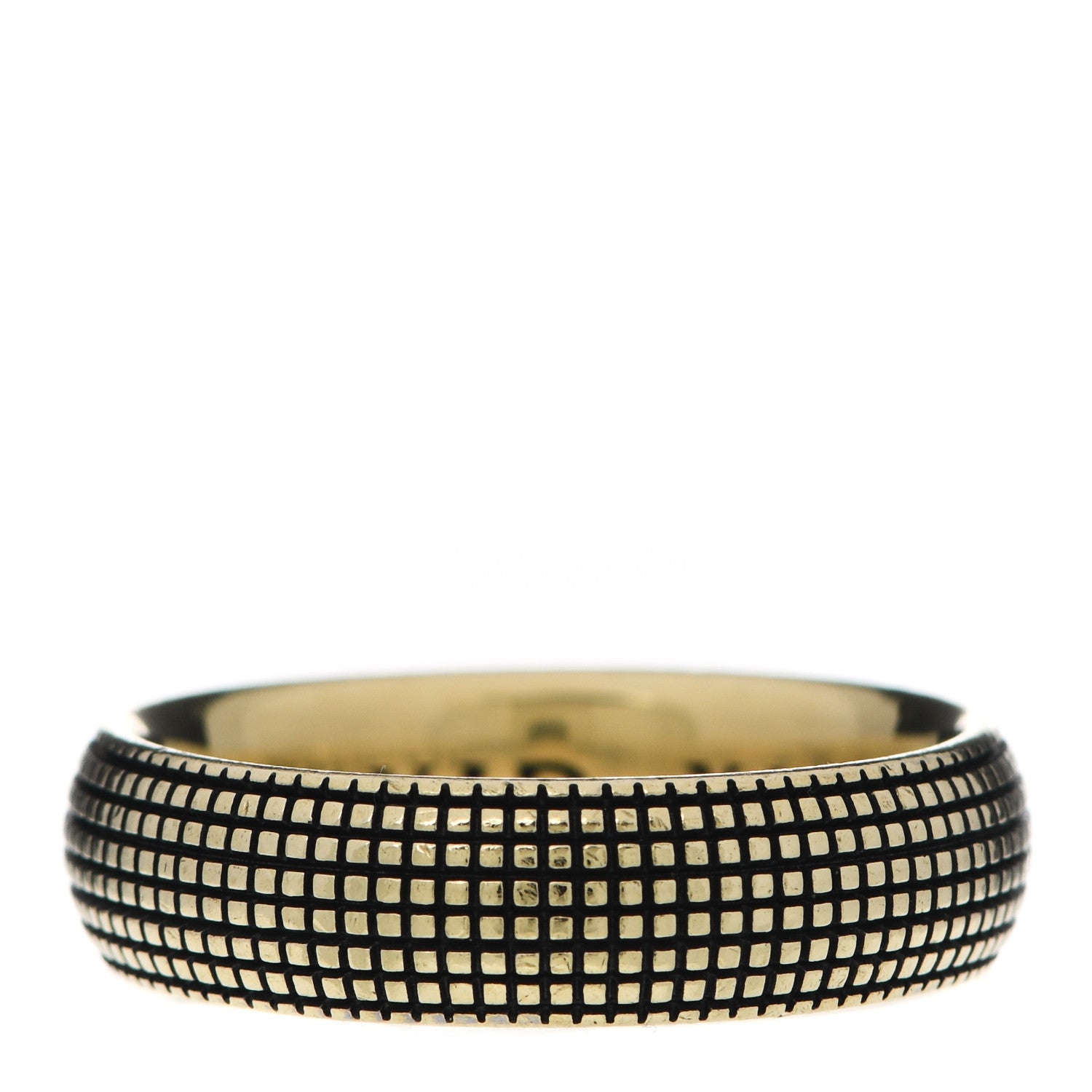 David Yurman 18K Yellow Gold 6mm Mens Sky Band Ring 60 9 1 of 6