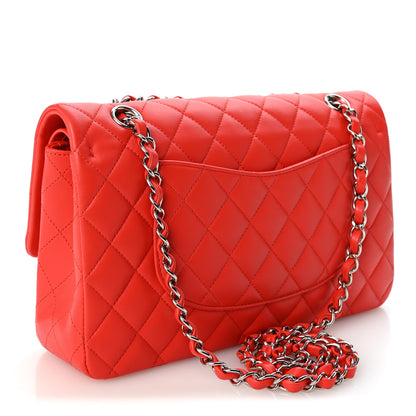 Chanel Lambskin Quilted Medium Double Flap Red 3 of 12