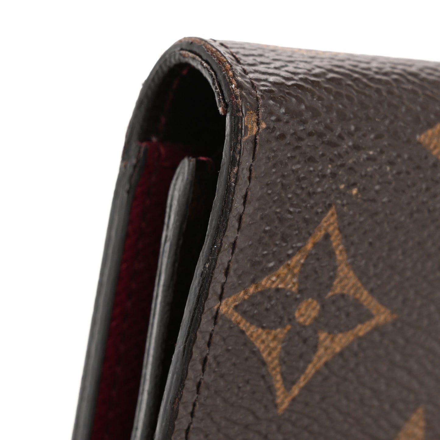 Monogram Emilie Wallet Fuchsia