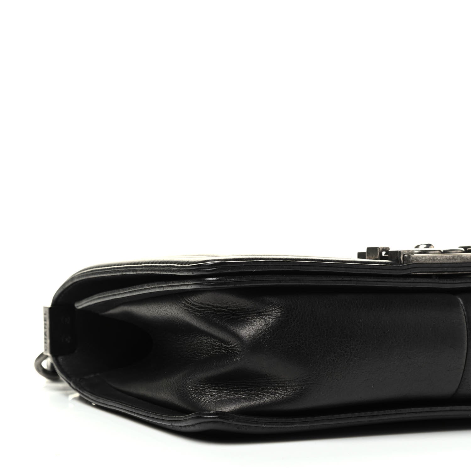Chanel Calfskin Quilted Medium Boy Flap Black 8 of 9