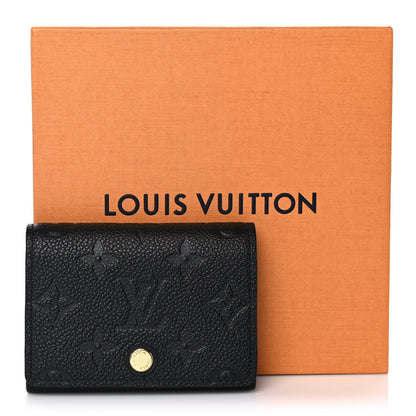Louis Vuitton Empreinte Business Card Holder Black 11 of 11