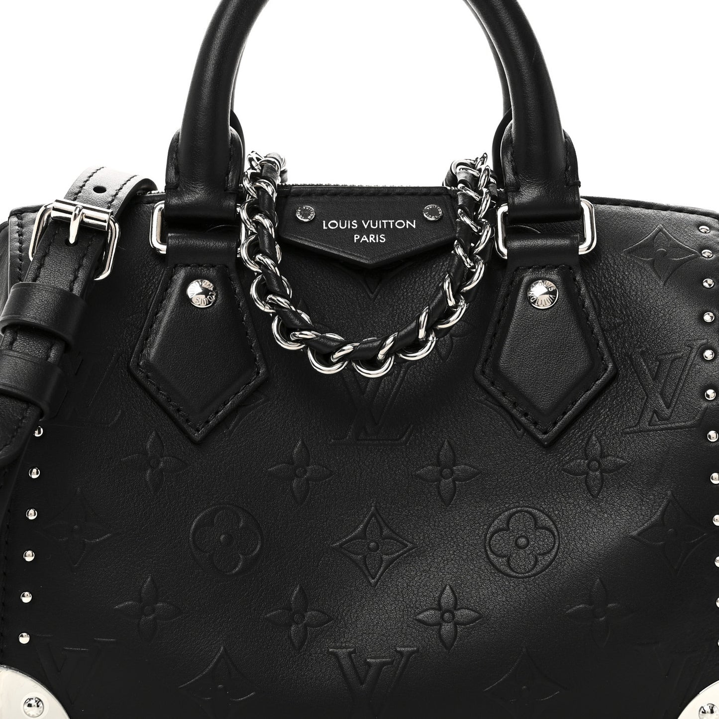 Calfskin Monogram Bold Speedy Trunk 20