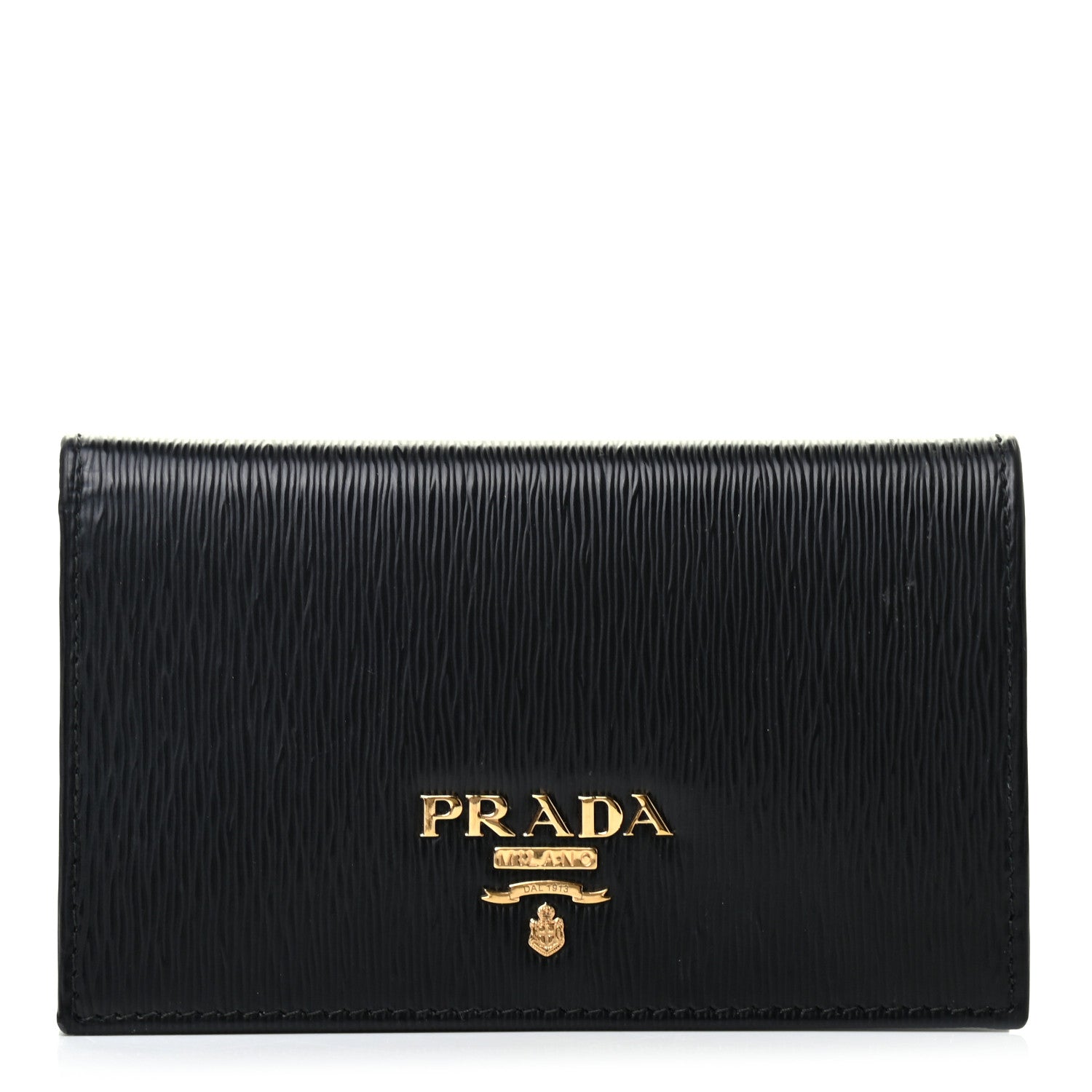 Prada Vitello Move Wallet Black 1 of 6