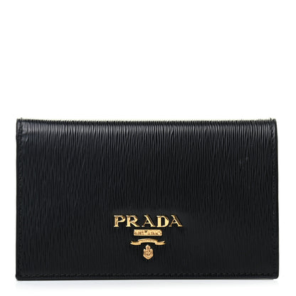 Prada Vitello Move Wallet Black 1 of 6