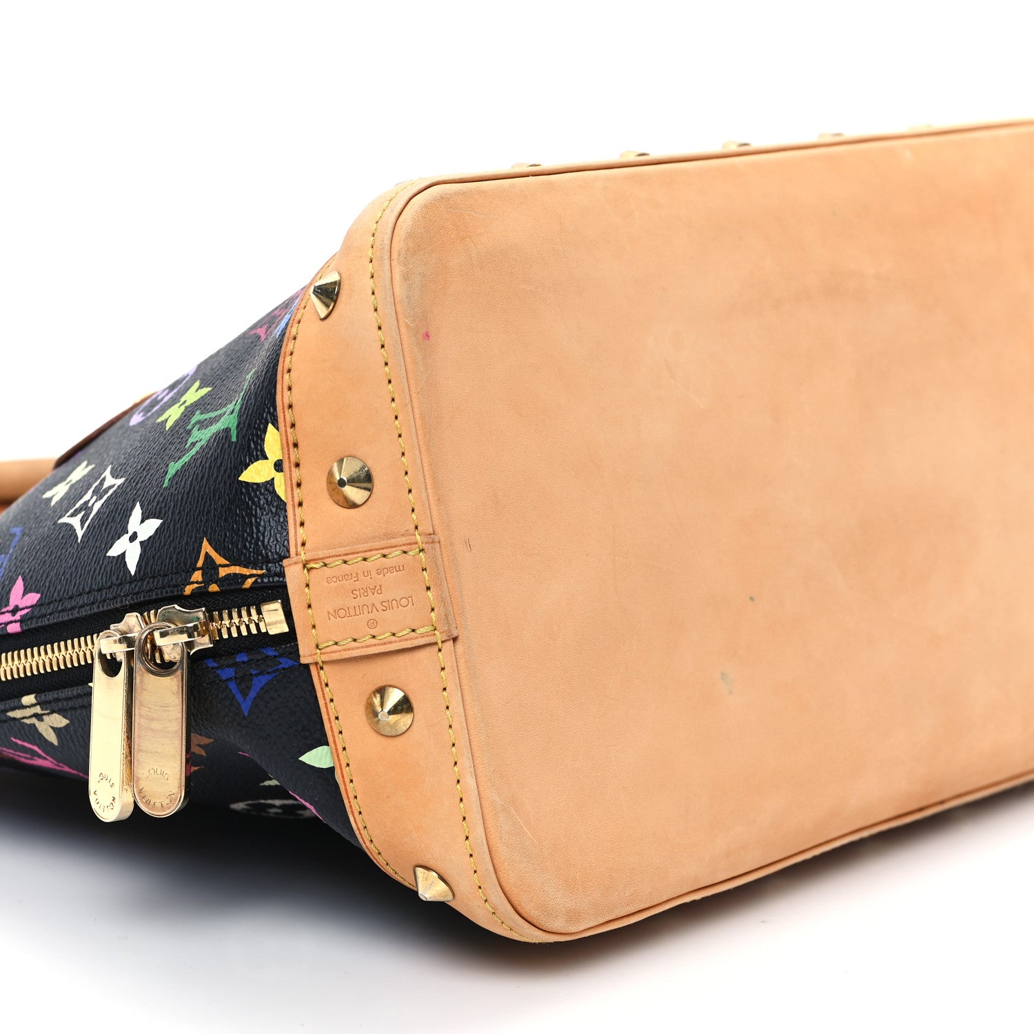 Louis Vuitton Monogram Multicolor Alma Black 8 of 11