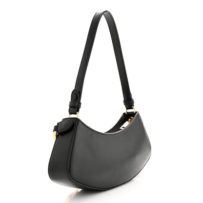 Fendi Vitello Queen Palmellato Fendi O'Lock Swing Black 3 of 11