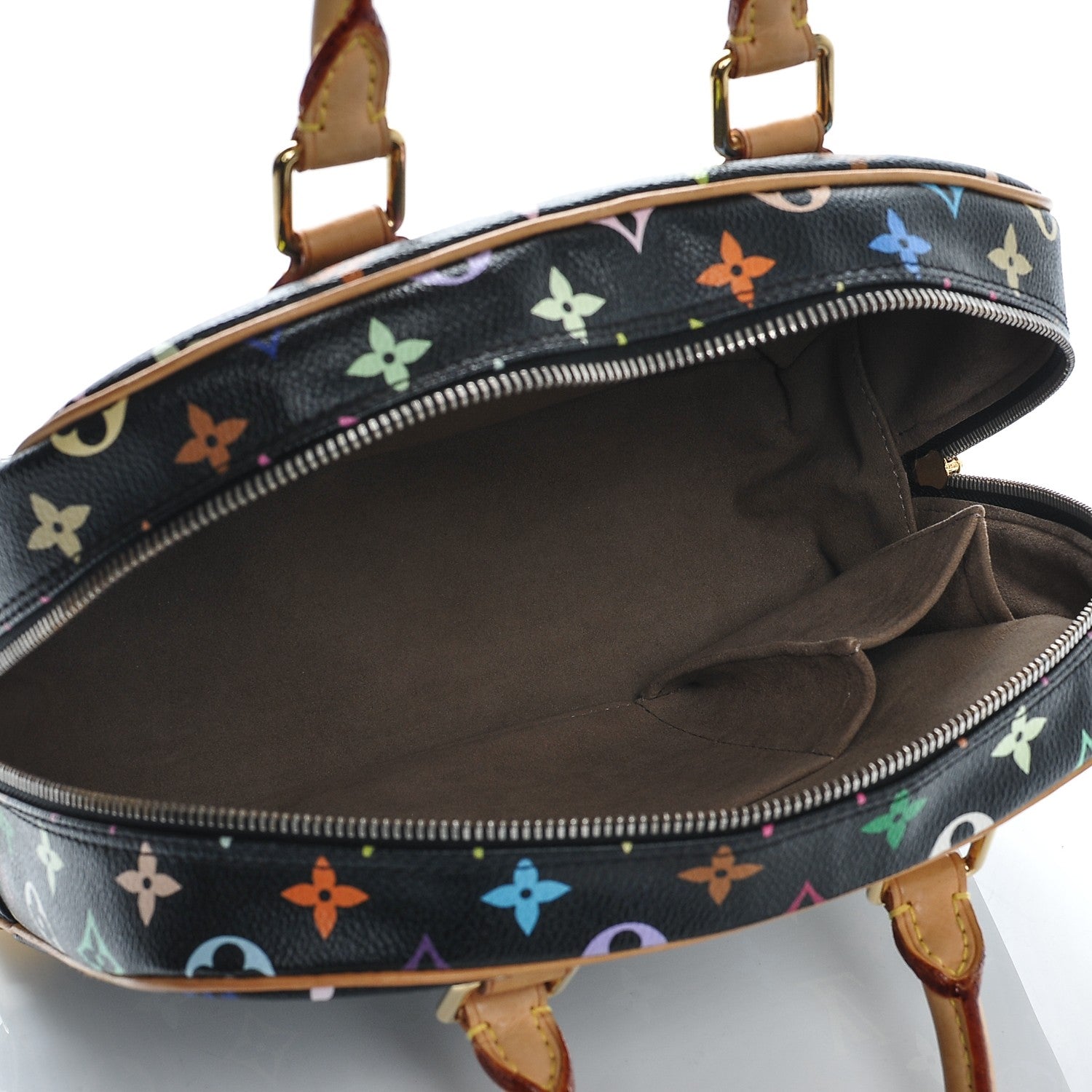 Louis Vuitton Monogram Multicolor Trouville Black 5 of 6