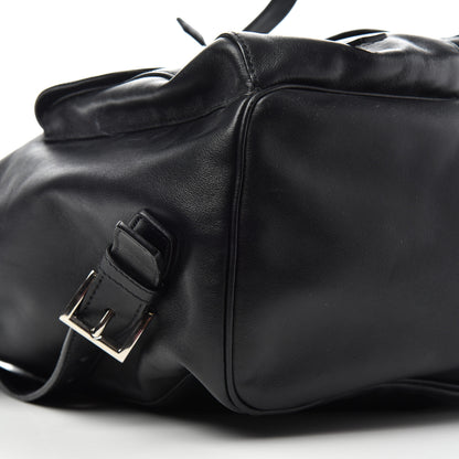Prada Calfskin Backpack Black 7 of 9