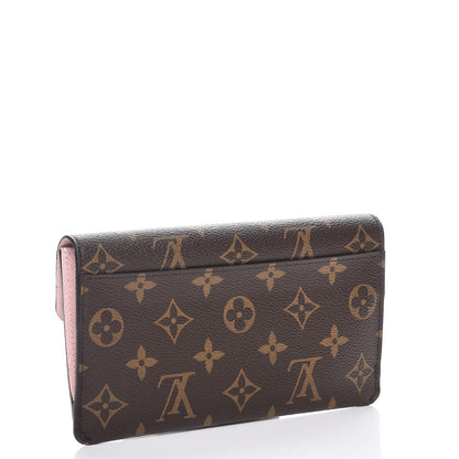 Louis Vuitton Monogram Jeanne Wallet Rose Ballerine 3 of 8