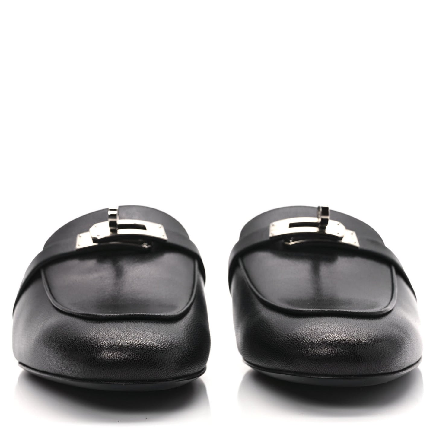 Goatskin Oz Mules 38.5 Black