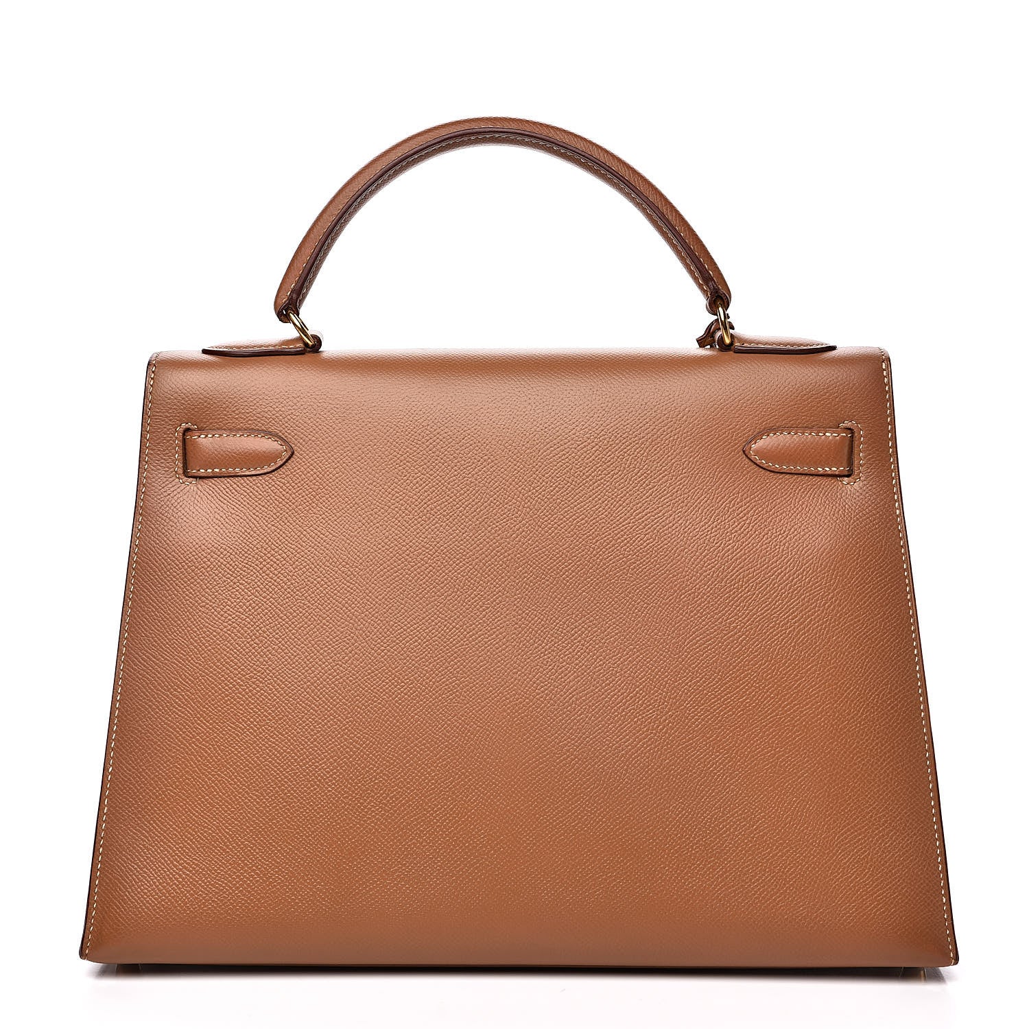 Hermes Courchevel Kelly Sellier 32 Gold 5 of 32