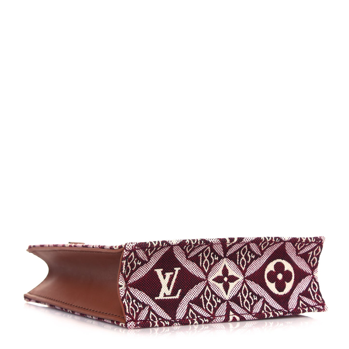 Jacquard Since 1854 Petit Sac Plat Bordeaux