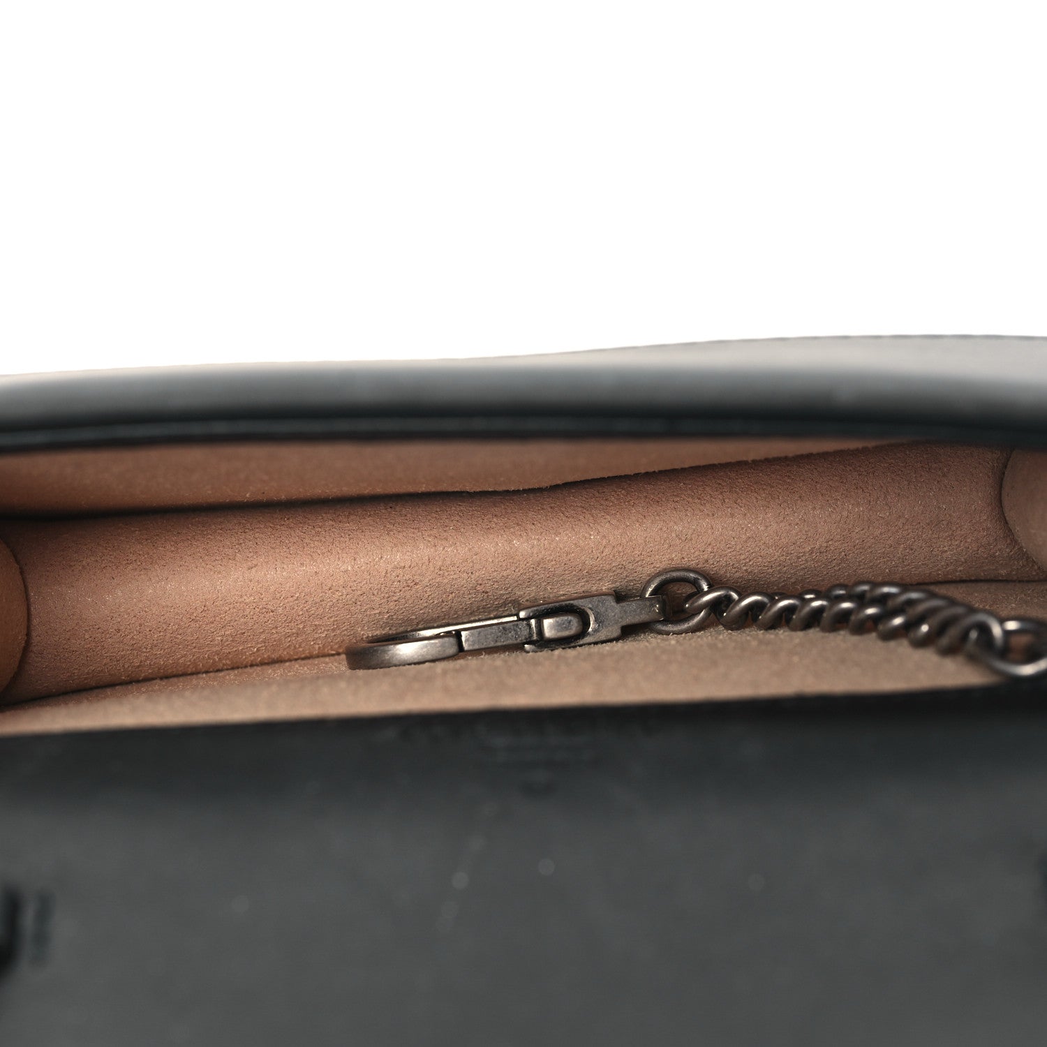 Gucci Suede Super Mini Dionysus Shoulder Bag Black 5 of 11