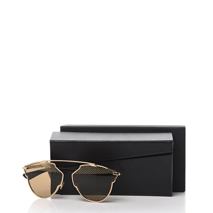 Christian Dior Studded So Real Sunglasses Gold 8 of 8