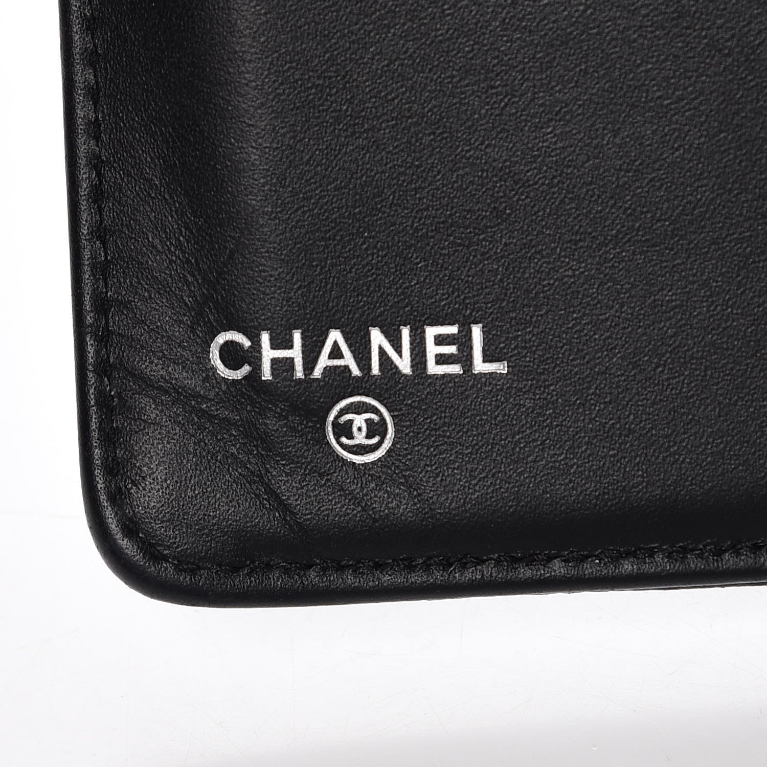 Chanel Caviar Timeless CC Yen Wallet Black 6 of 16