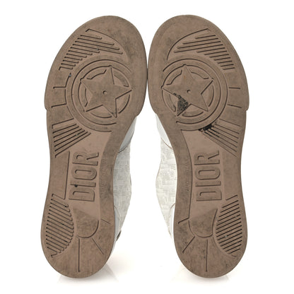 Christian Dior Calfskin Oblique Laser Perforated Dior One Low Sneakers 39 White Nude 7 of 14