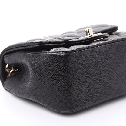 Chanel Caviar Quilted Mini Square Flap Black 8 of 10