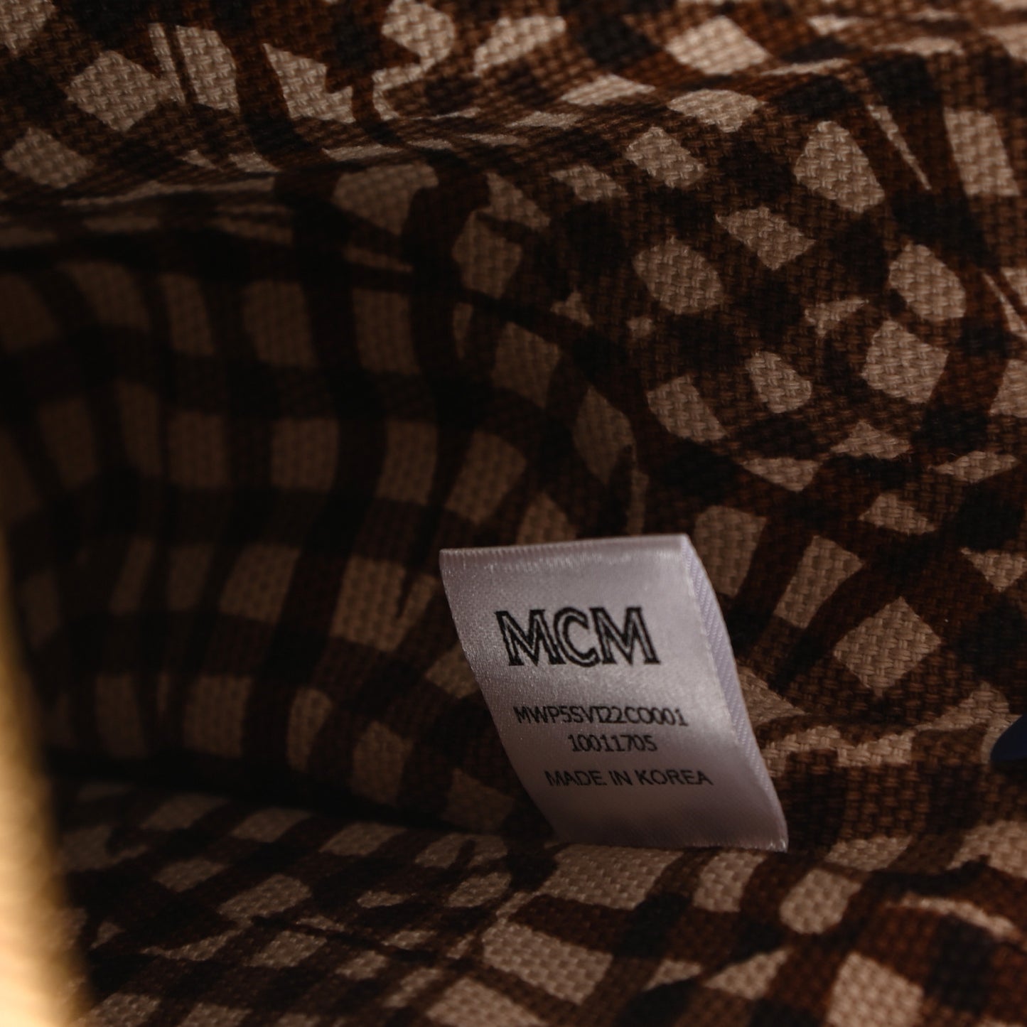 Visetos Liz Shopper Tote Pouch Cognac