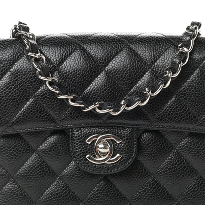 Chanel Caviar Quilted Mini Square Flap Black 10 of 11