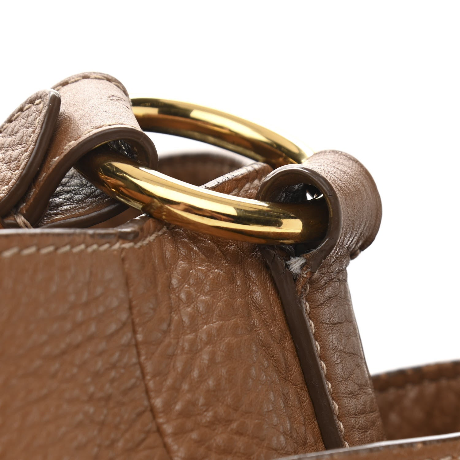 Prada Vitello Daino Side Pocket Hobo Cuoio 16 of 21