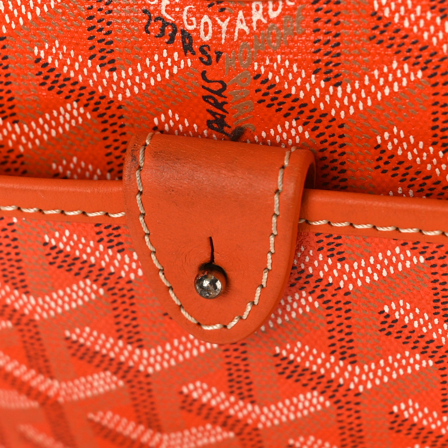 Goyard Goyardine Saint Martin Orange 9 of 14