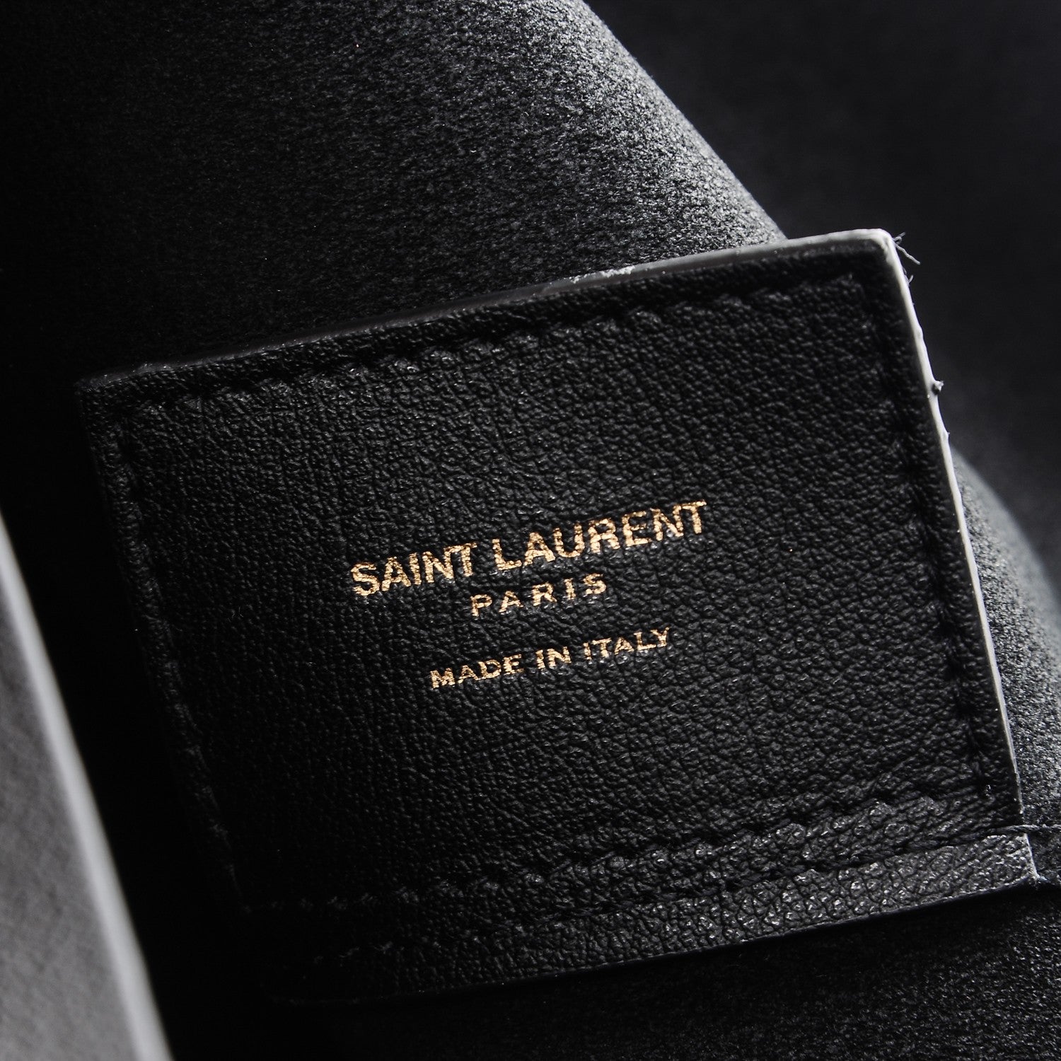 Saint Laurent Calfskin Large Shopping Tote Black 6 of 11