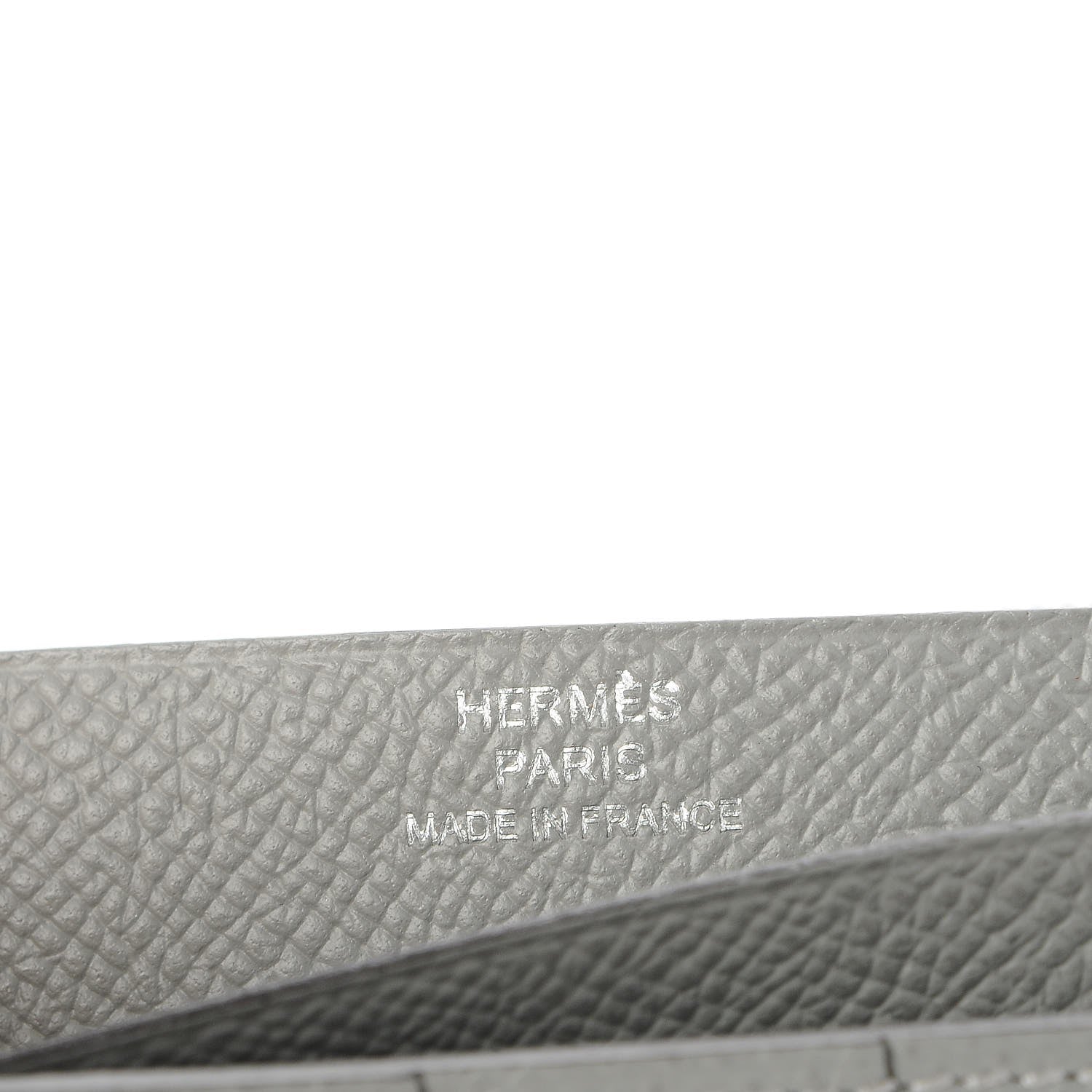 Hermes Epsom Bearn Gusset Wallet Gris Mouette 6 of 11