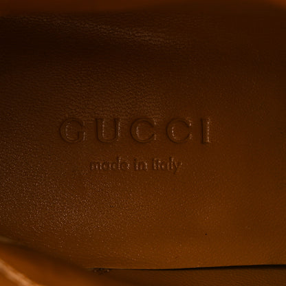 Gucci Calfskin Horsebit Elizabeth Ankle Boots 37.5 Black 6 of 9