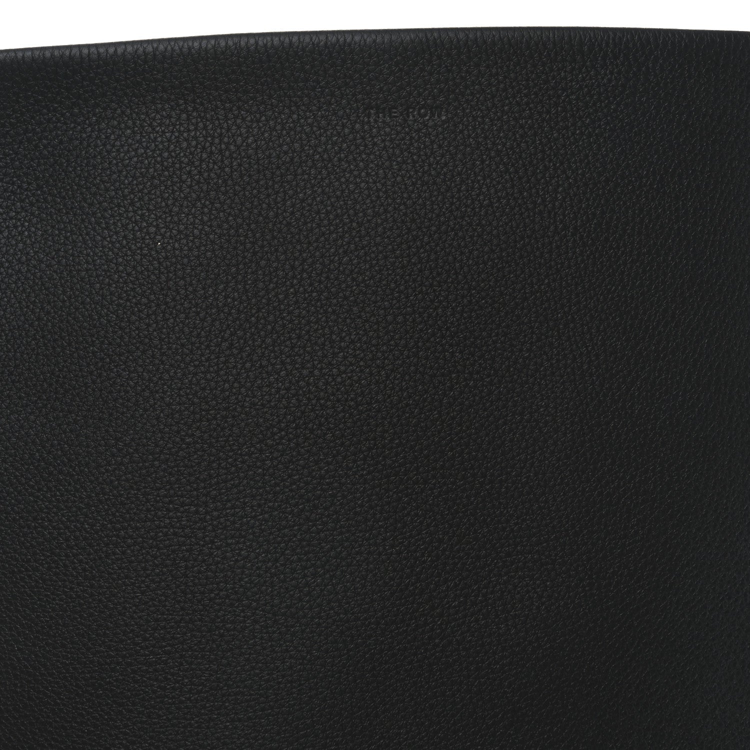 The Row Grained Calfskin Large N/S Park Tote Black 7 of 9