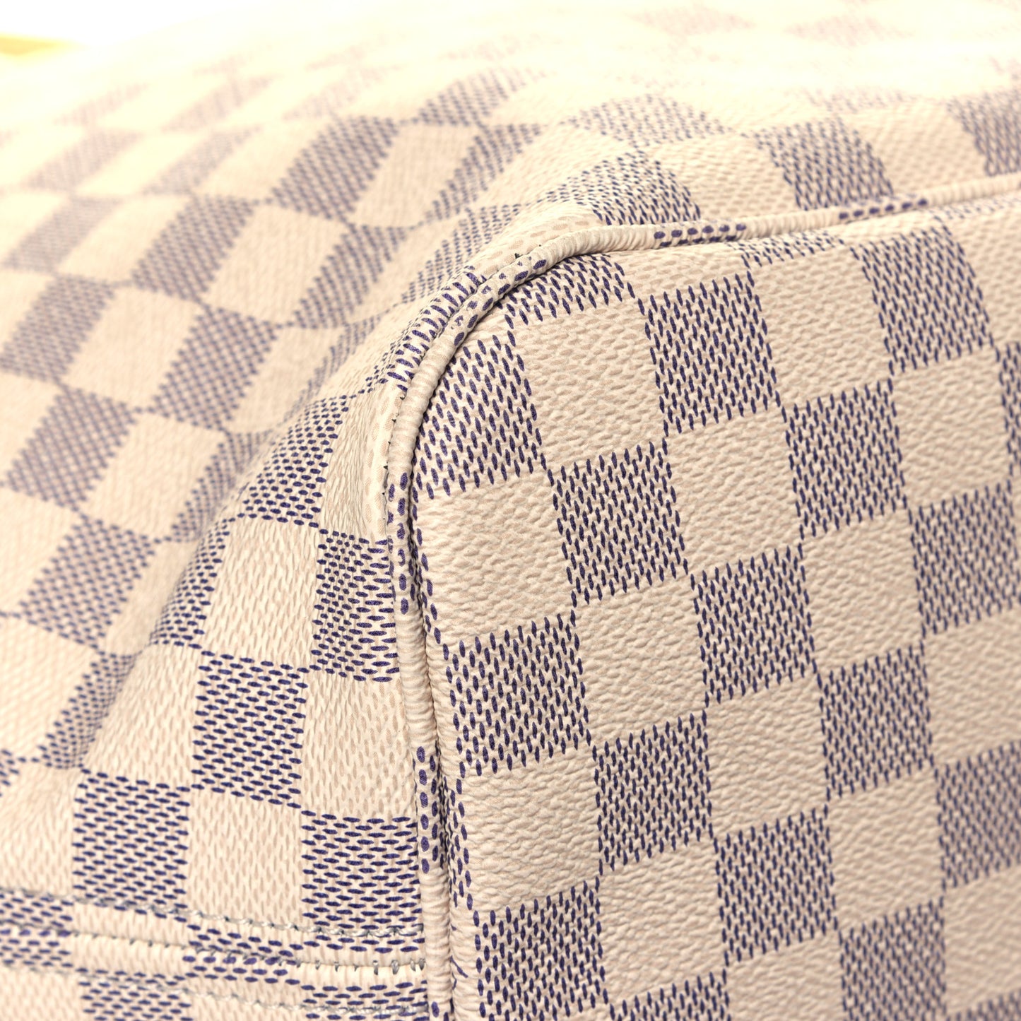 Damier Azur Neo Neverfull MM Rose Ballerine