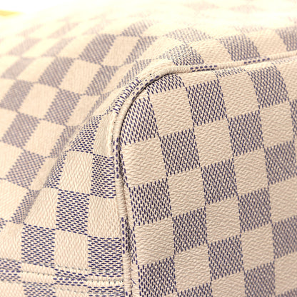 Louis Vuitton Damier Azur Neo Neverfull MM Rose Ballerine 11 of 13
