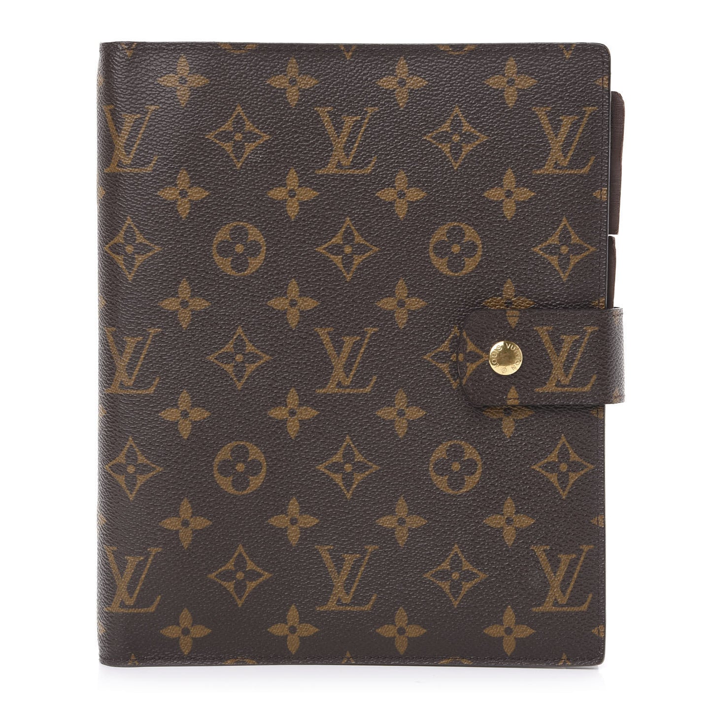 Monogram Large Ring Agenda Cover
