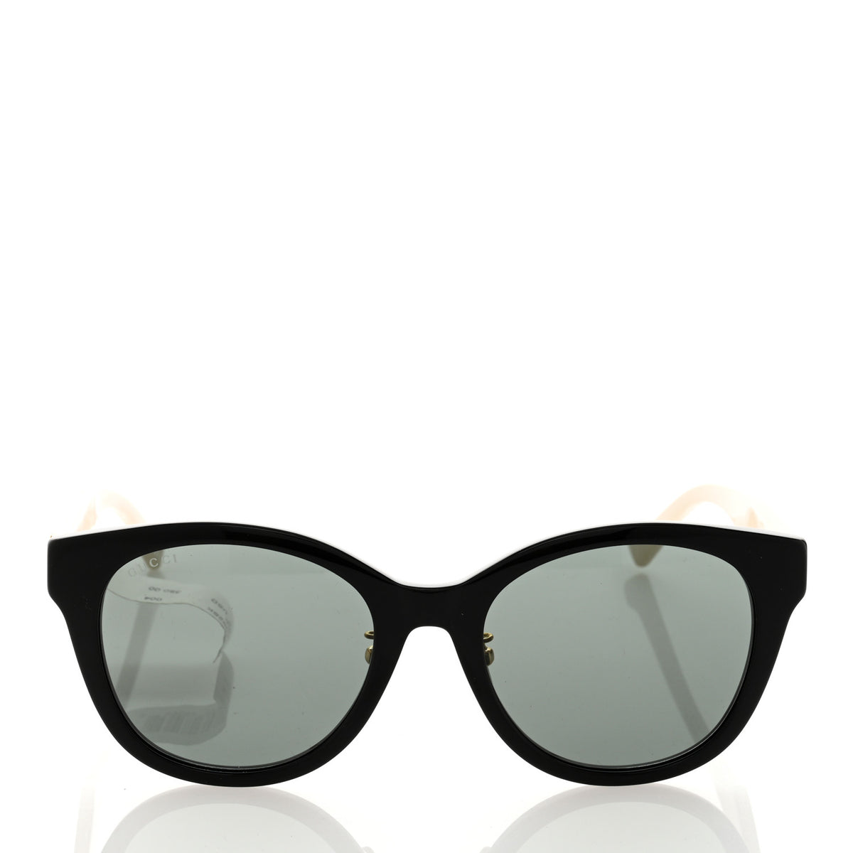 Acetate Square Frame Sunglasses GG1000SK Black White