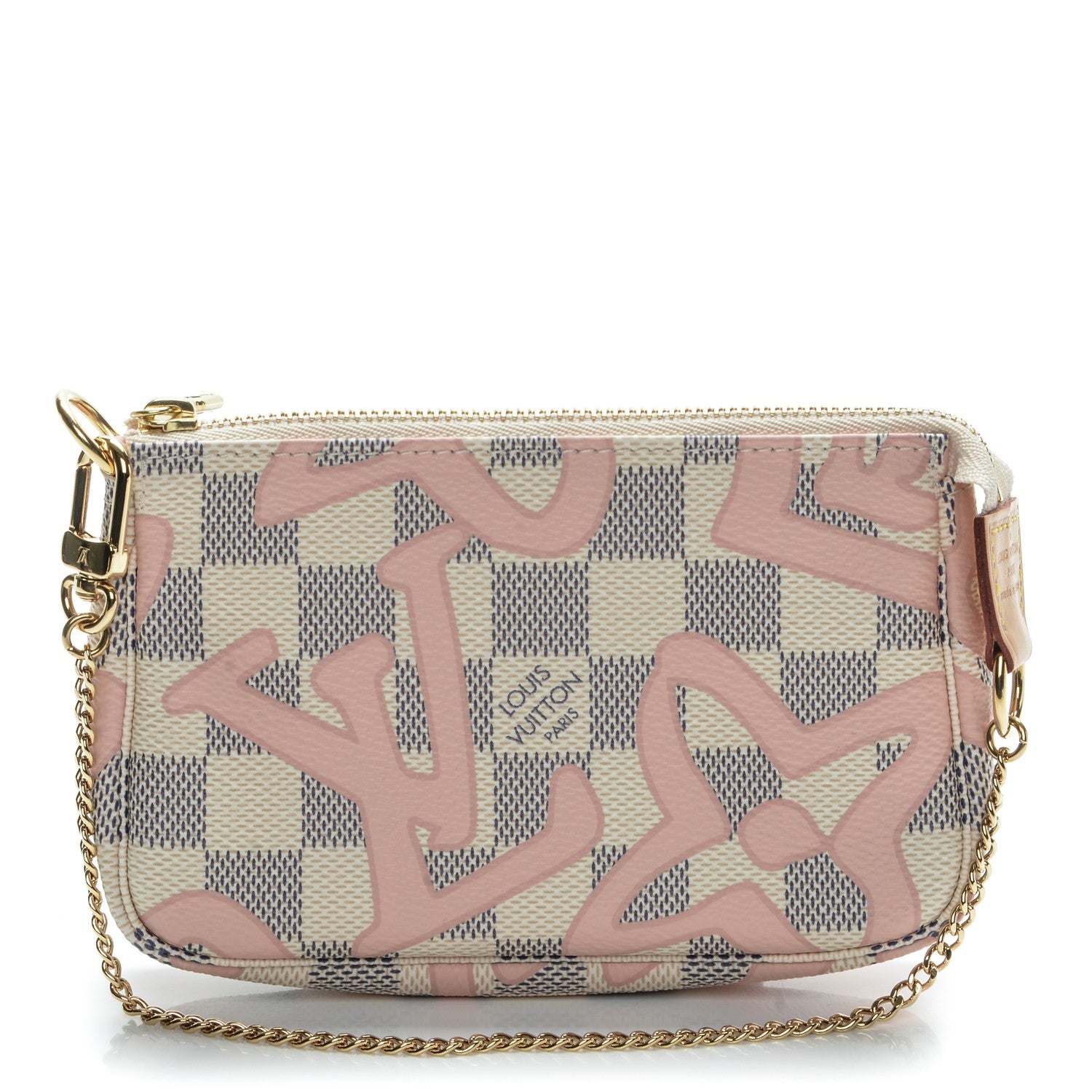 Louis Vuitton Damier Azur Tahitienne Mini Pochette Accessories 1 of 7