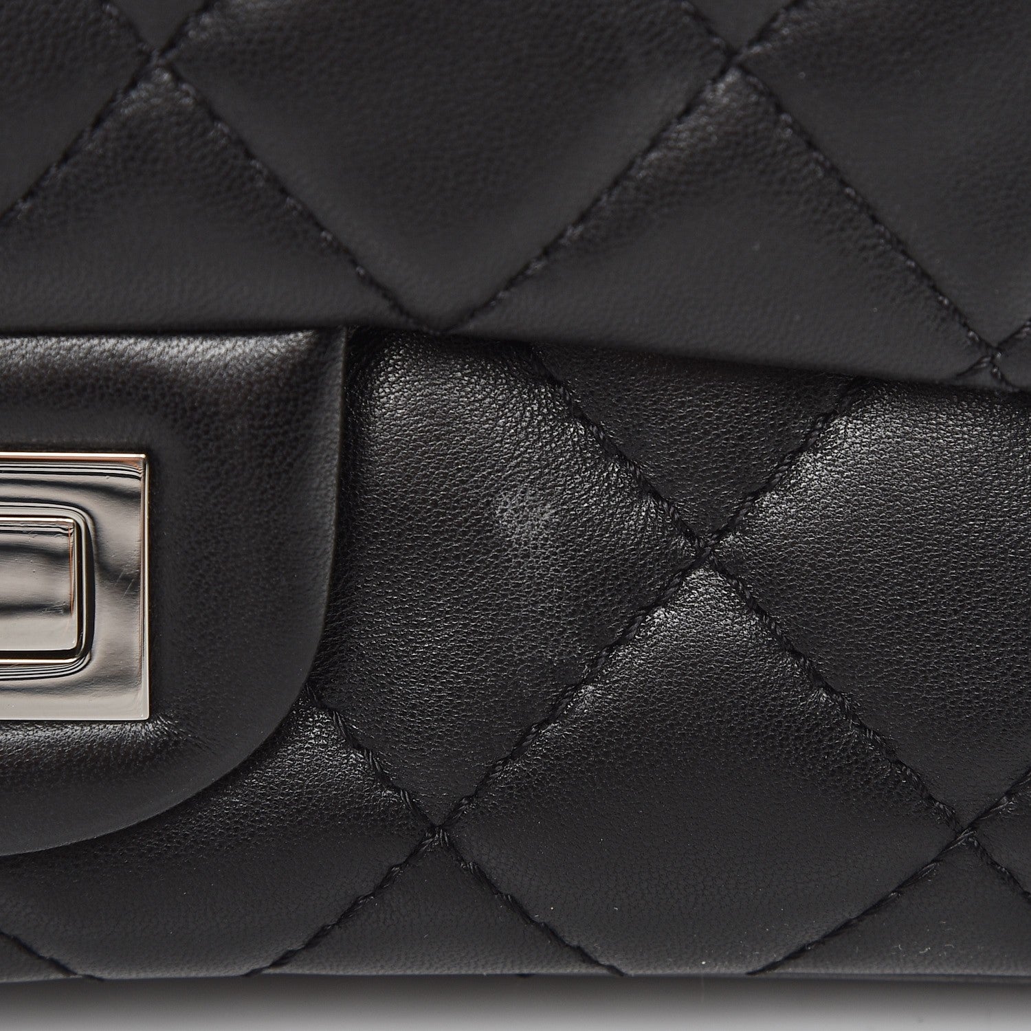Chanel Lambskin Quilted 2.55 Reissue 227 Flap Black 10 of 10