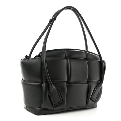 Bottega Veneta Nappa Maxi Intrecciato Padded Large Arco Black 3 of 11
