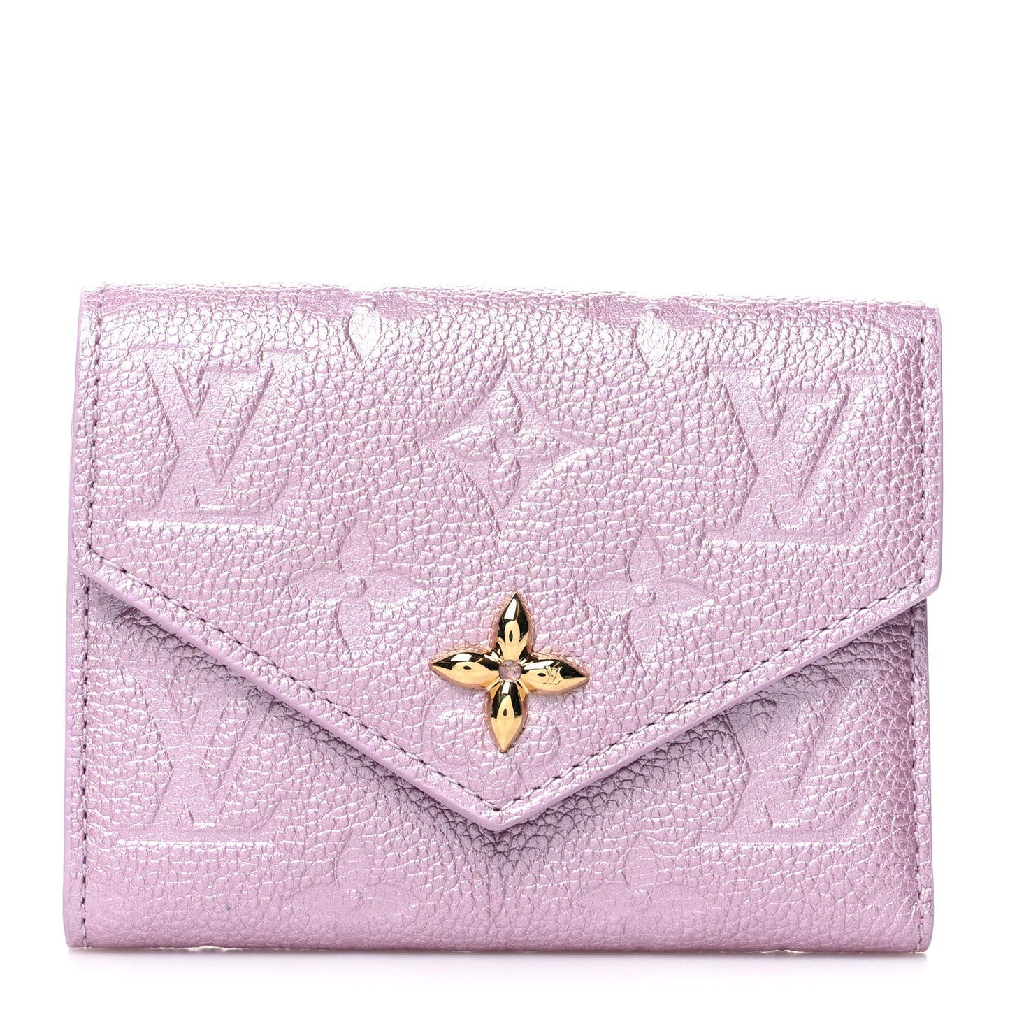 Empreinte Monogram Flower Victorine Wallet Pearly Lilac