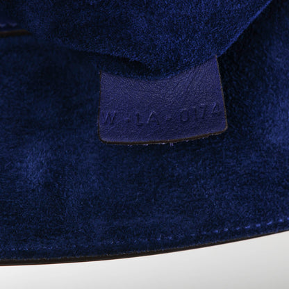 Celine Supple Calfskin Medium Phantom Luggage Indigo 7 of 8