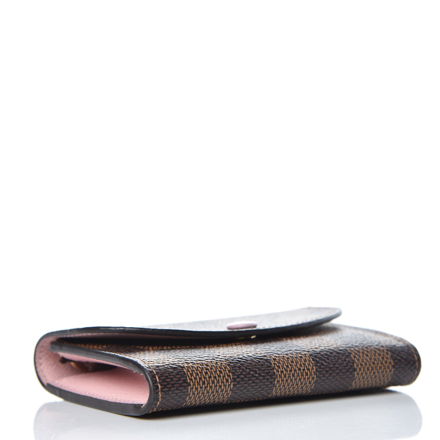 Louis Vuitton Damier Ebene Rosalie Coin Purse Rose Ballerine 4 of 9