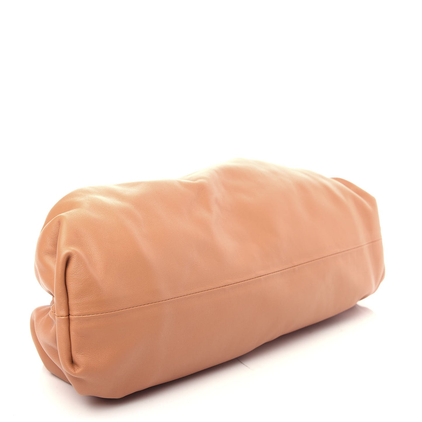 Smooth Butter Calf The Pouch Oversized Clutch Clay